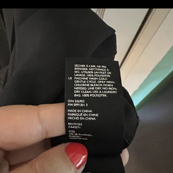 NWOT COS Pleated Playsuit - Picture 5 of 5